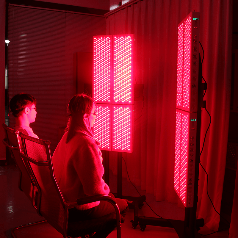 가정에서 피부를위한 2020 새로운 빨간불 치료 의학 급료 적외선 장치 660nm FDA